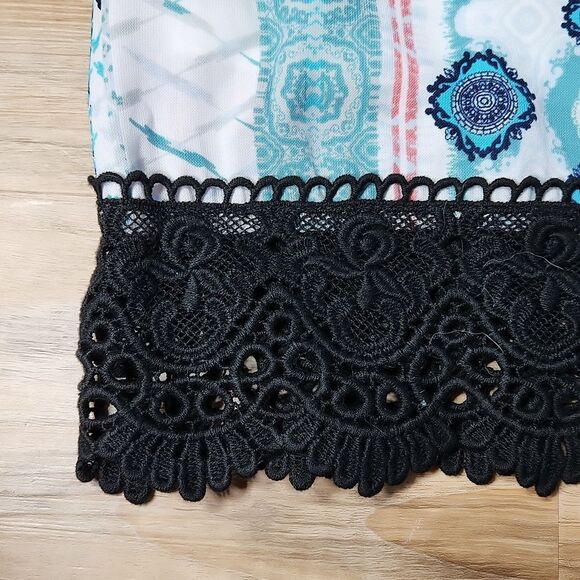 🔹️NWT Voom Multicolored Sleeveless Dress XSmall - Picture 8 of 12